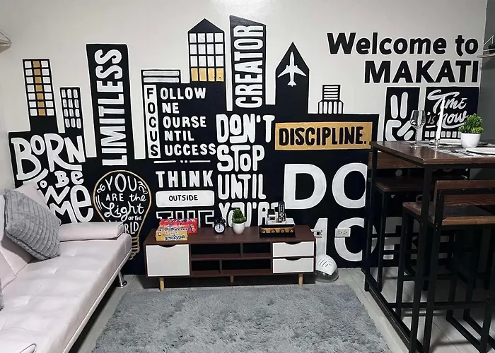 Cozy Makati 2br In Cbd Ayala Area With Games, Ktv, And Amazing Pools! *