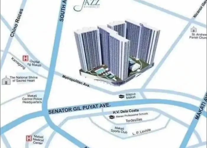 Apartment Cozy Makati 2br In Cbd Ayala Area With Games, Ktv, And Amazing Pools! Manila
